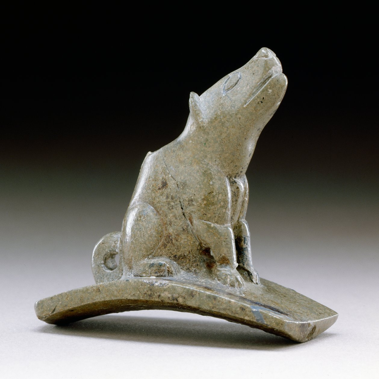 أنبوب منصة ذئب البراري ، 200 BC-100 AD (pipestone) بواسطة ثقافة أوهايو هوبويل