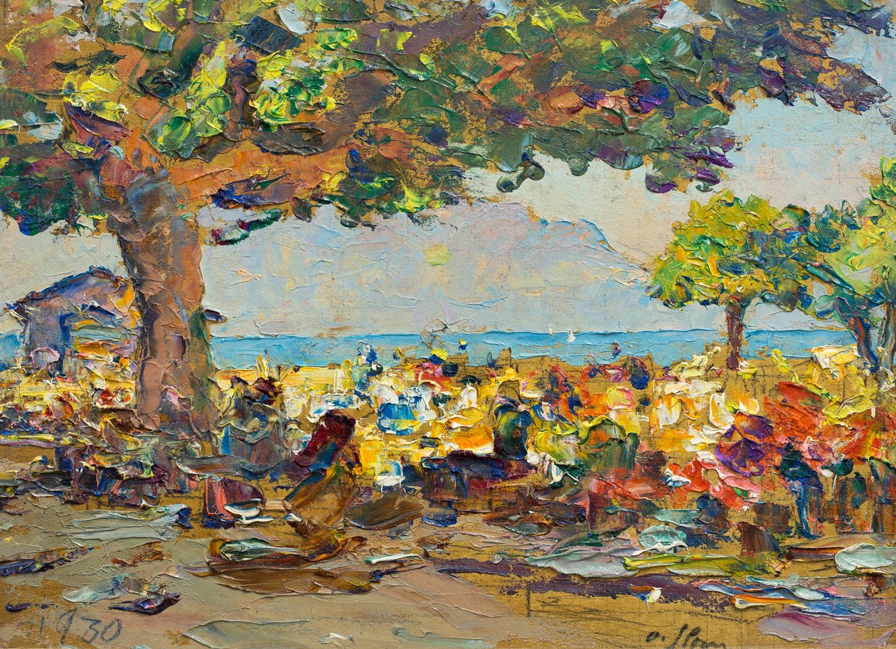 السوق في فيفي بواسطة أولغا (1881 1941) Slomszynska