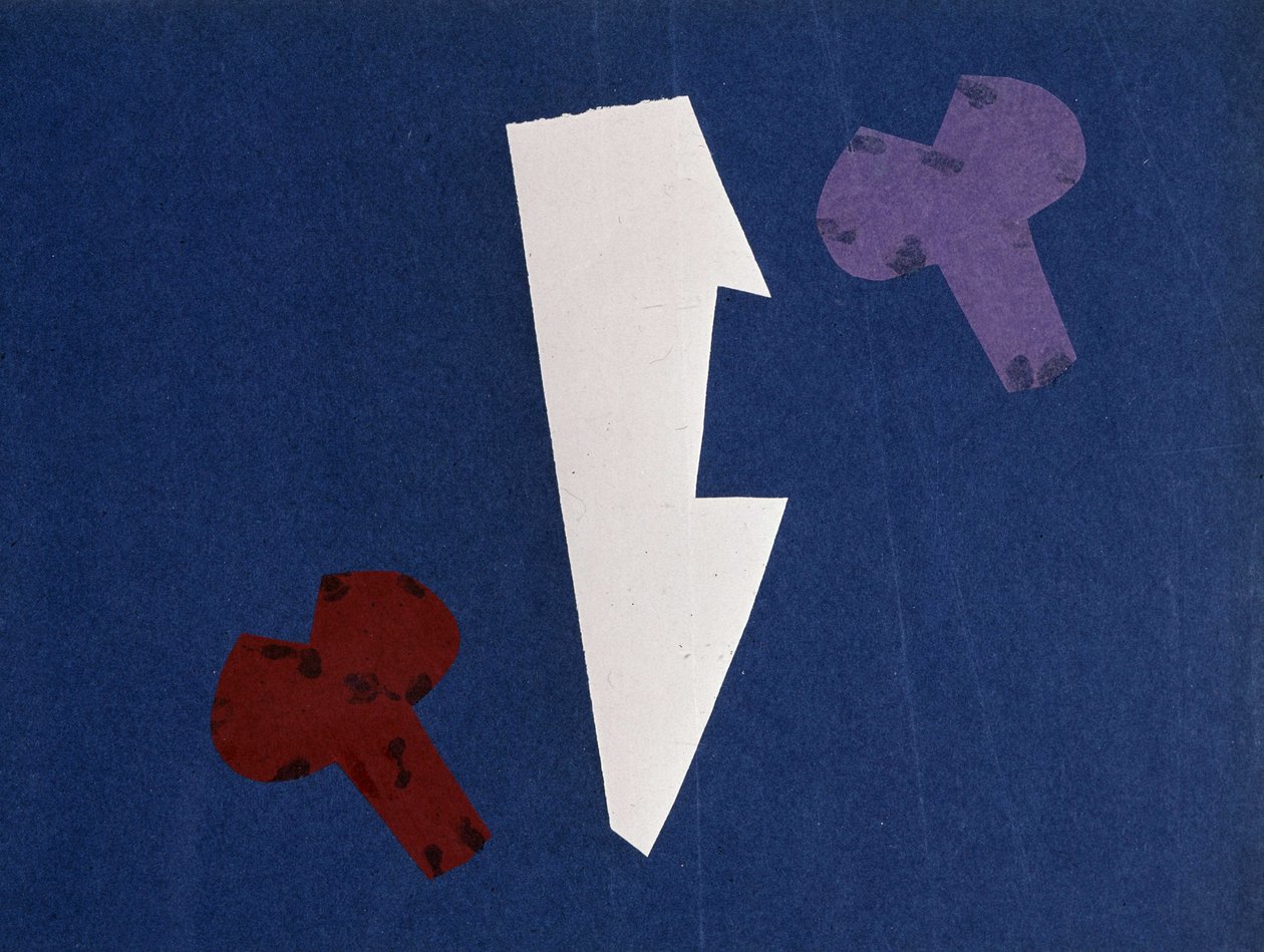 Universal War: Collage work by Olga Rosanova, January 1916 بواسطة أولغا فلاديميروفنا روزانوفا
