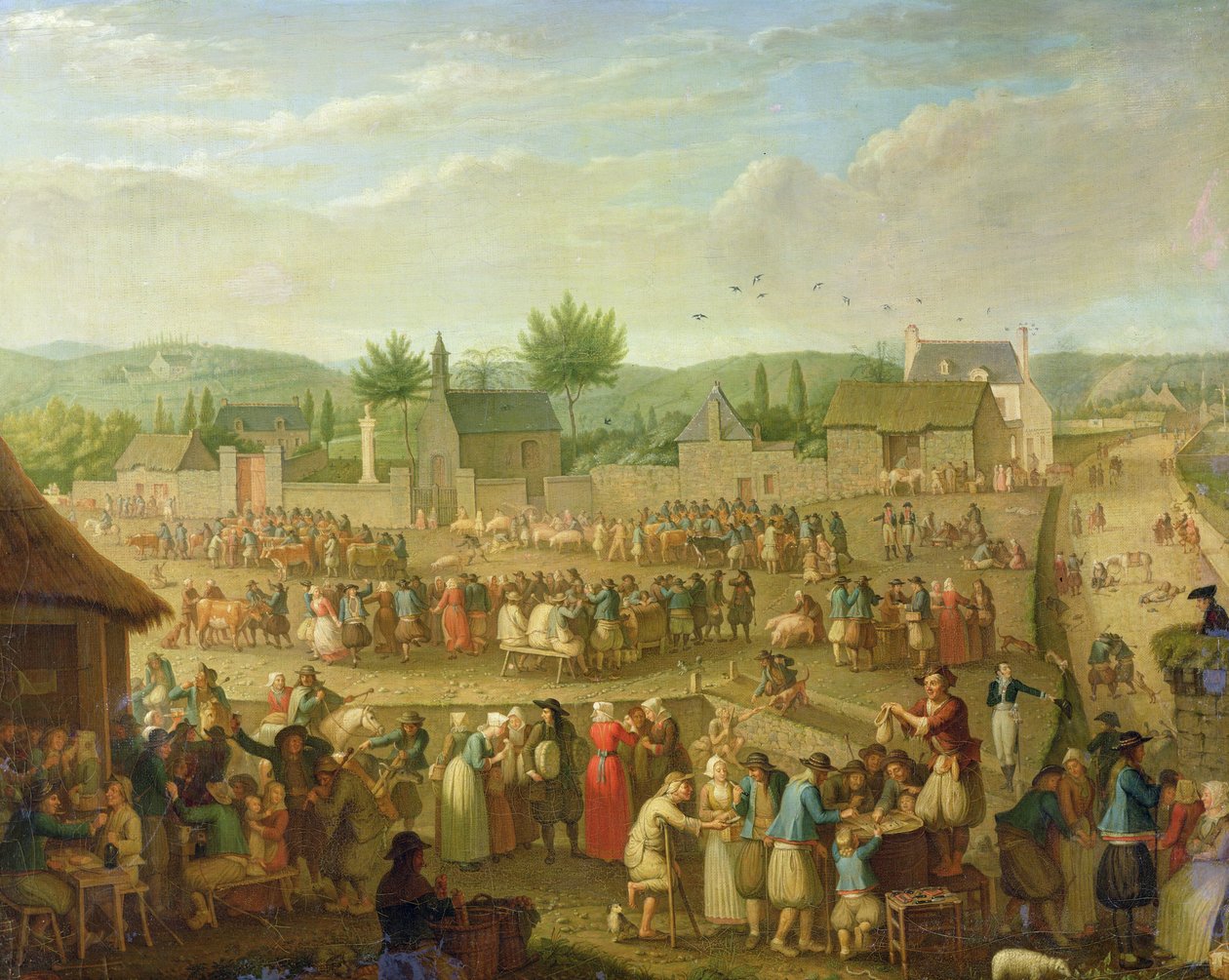 المعرض في كيمبر ، 1810 بواسطة أوليفييه بيرين