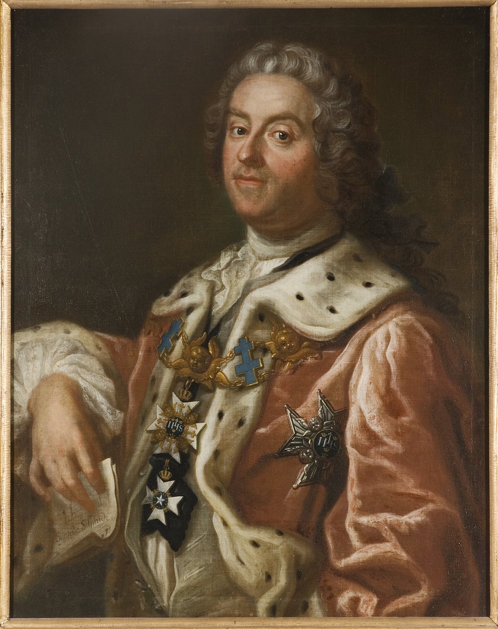 كوميت تشارلز جوستاف دي تيسين - صورة لكارل جوستاف تيسين (1695-1770) ، بقلم أرينيوس ، أولوف (1700-1766). زيت على قماش بواسطة أولوف أرينيوس