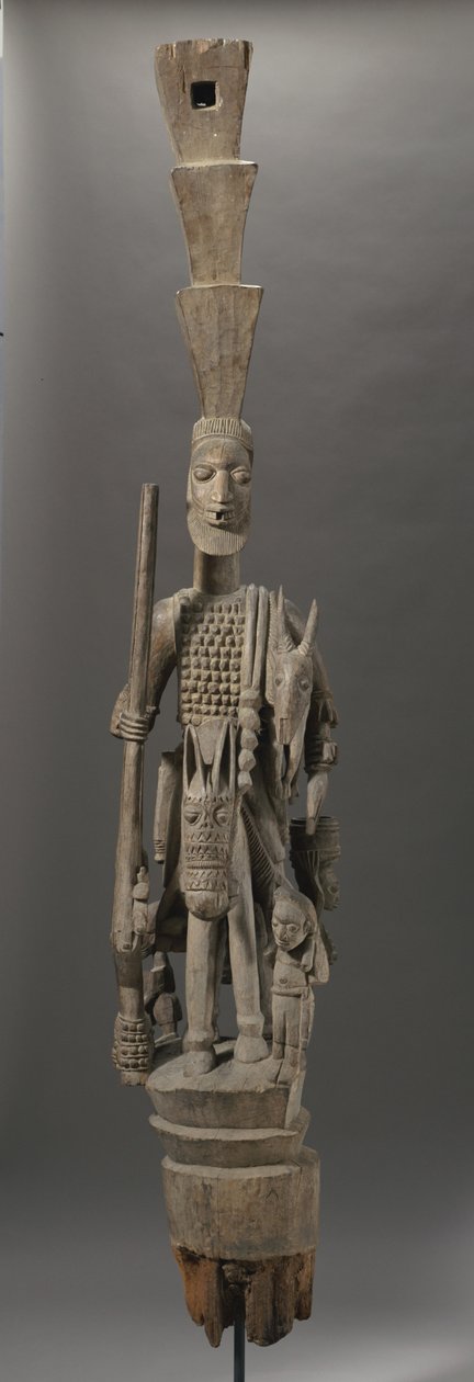 Yoruba veranda post, Nigeria (wood) بواسطة أولوي من إيسي