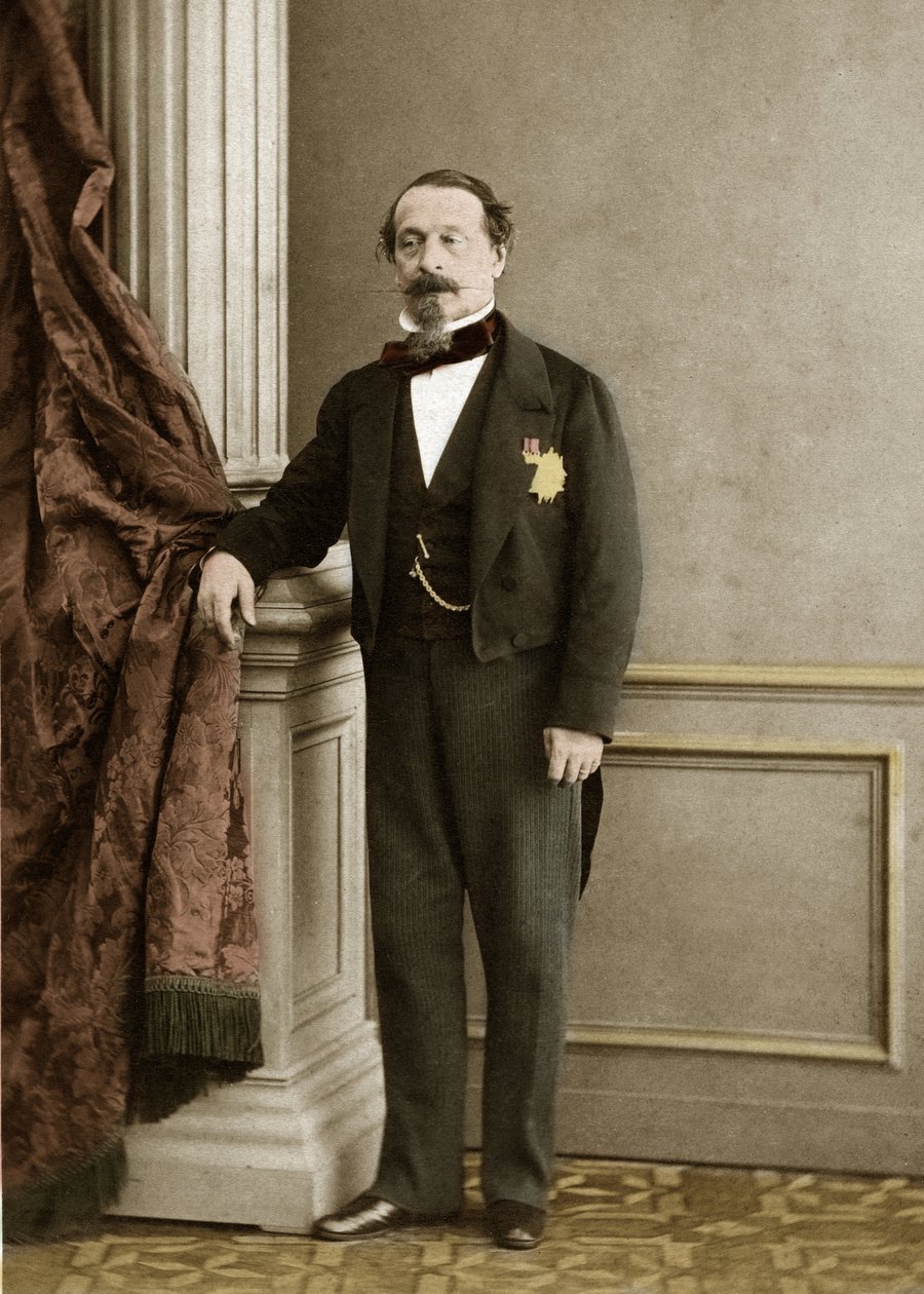 صورة لنابليون الثالث بواسطة أوليمبي أغوادو دي لاس ماريزما (1827-1894) - تلوين لاحقًا بواسطة أوليمب أغوادو