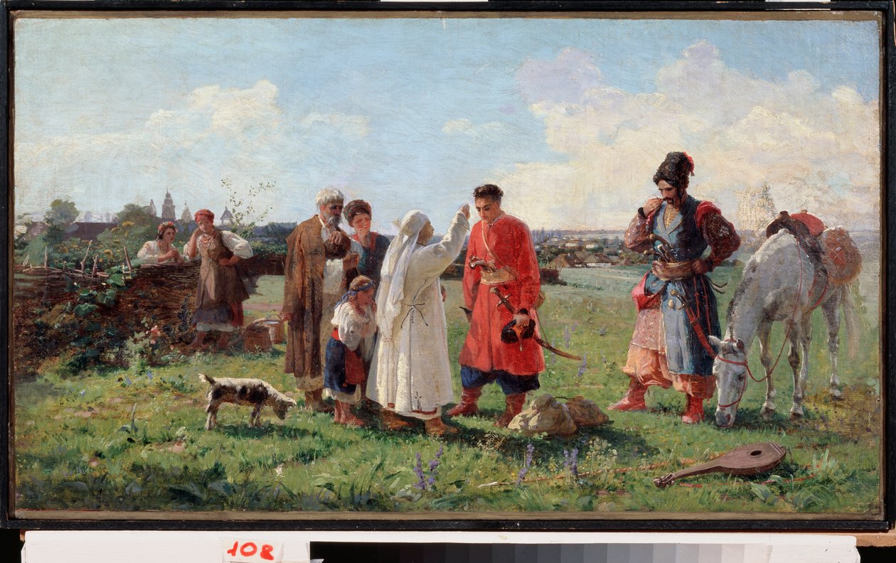 قمع زابوروغ سيتش (معسكر) عام 1775 بواسطة أوباناس جورجيفيتش سلاسيون