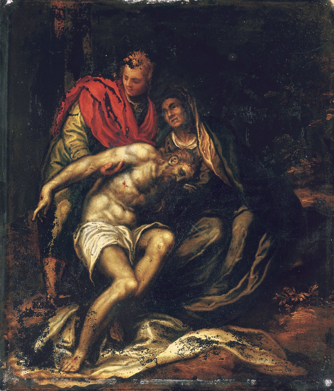 الرثاء بواسطة Orazio Farinati