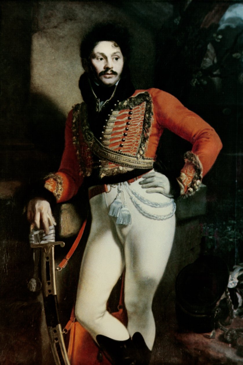 صورة العقيد إيفغراف في دافيدوف (1775-1823) 1809 بواسطة أوريست أداموفيتش كيبرينسكي