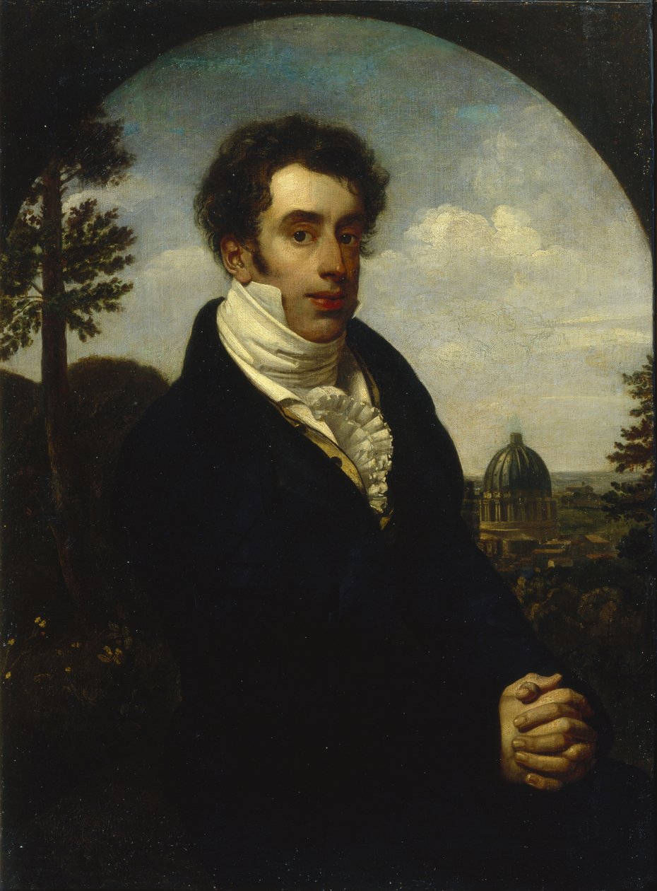 صورة للأمير ألكسندر ميخائيلوفيتش غوليتسين 1798-1858 ، 1819 بواسطة أوريست أداموفيتش كيبرينسكي