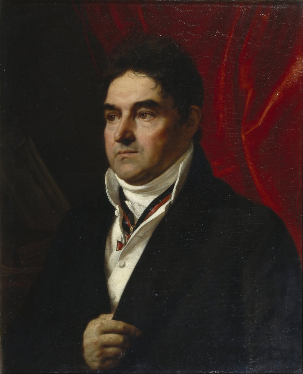 صورة لفاسيلي سيميونوفيتش خفوستوف 1756-1832 ، 1814 بواسطة أوريست أداموفيتش كيبرينسكي