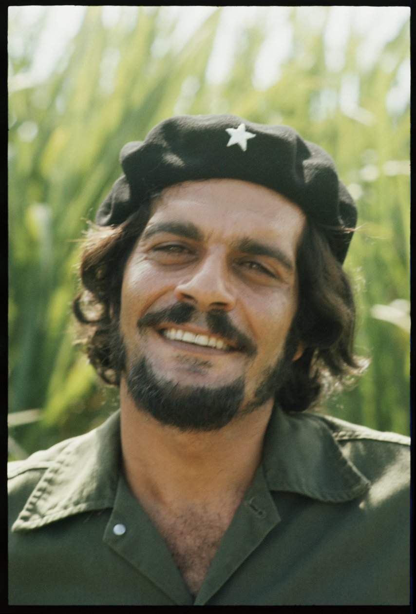 عمر الشريف بدور تشي جيفارا في فيلم Che ، 1969 (صورة) بواسطة أورلاندو سويرو