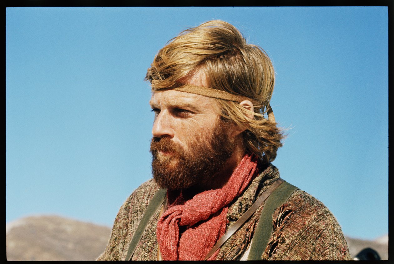 روبرت ريدفورد في موقع التصوير ، "جيريما جونسون" ، 1972 (صورة) بواسطة أورلاندو سويرو
