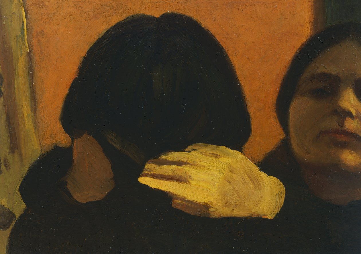 Isa in the mirror (The Artist