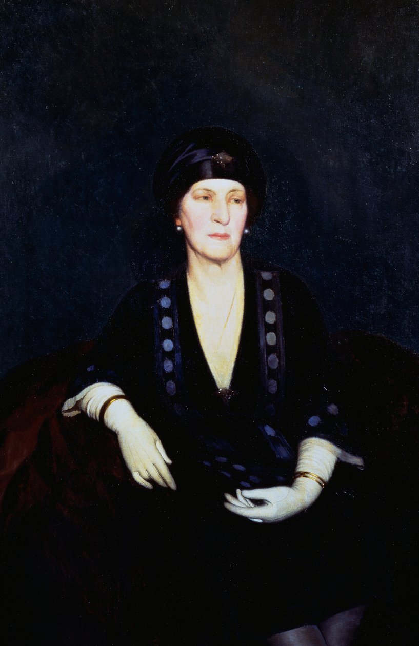 Portrait of Alaide Banti بواسطة أوسكار غيجليا