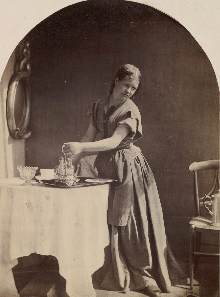 أزياء اللغة الإنجليزية في الإفطار ، كاليفورنيا. 1860. بواسطة أوسكار جوستاف ريجلاندر
