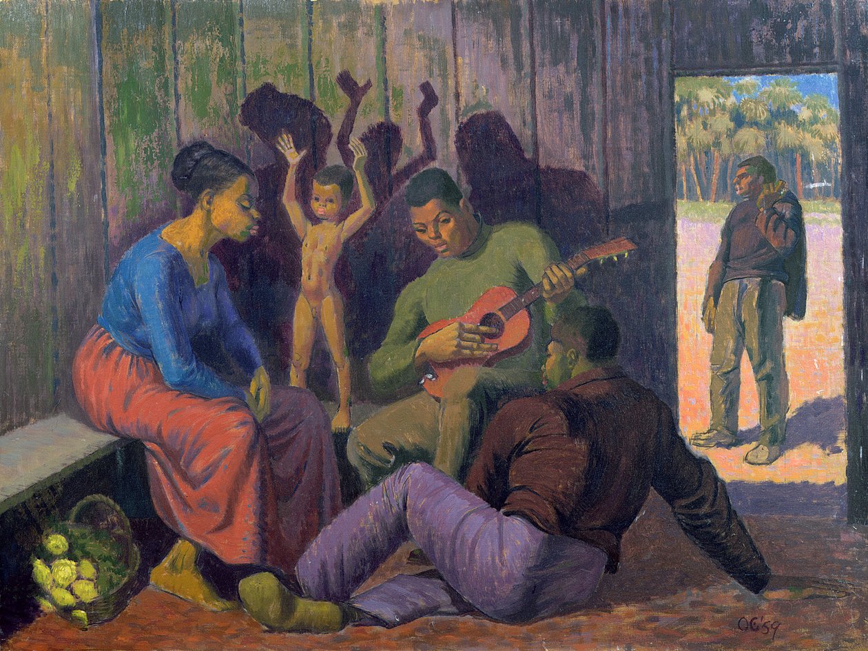 روحانيون السود ، 1959 بواسطة Osmund Caine