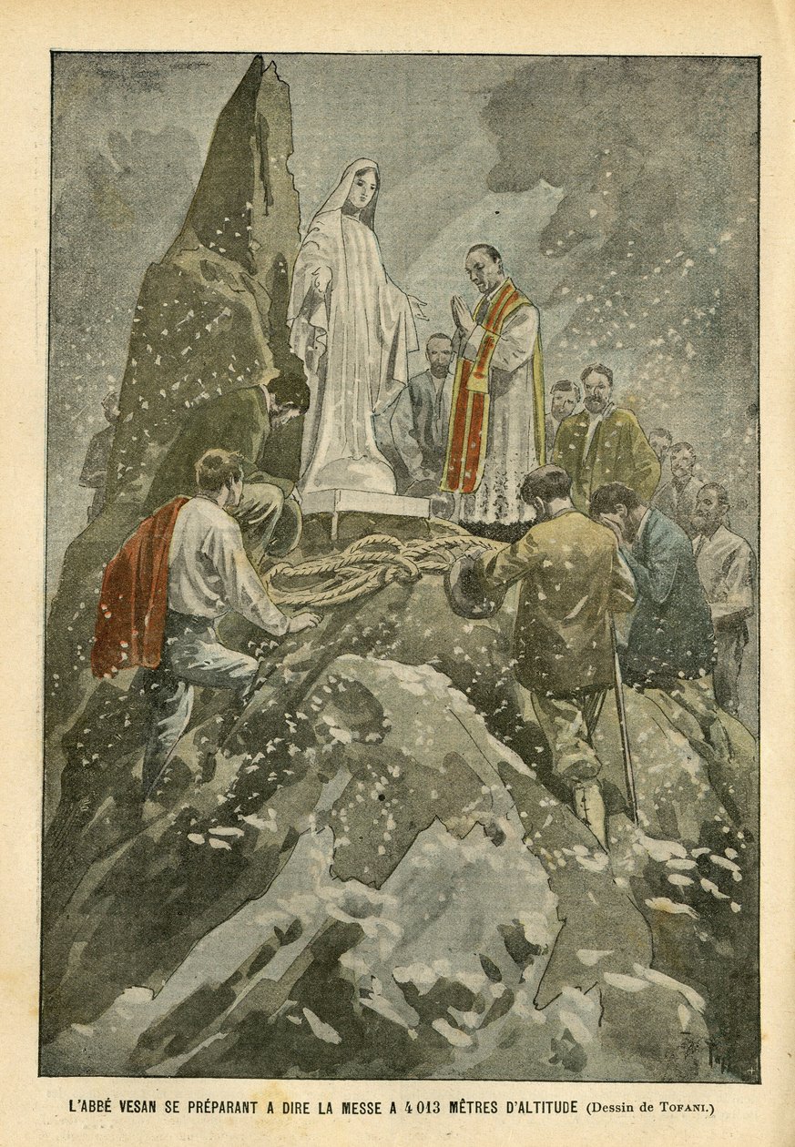 رسم توضيحي لأوزوالدو توفاني (1849-1915) في لو بيليرين بواسطة أوزوالدو توفاني