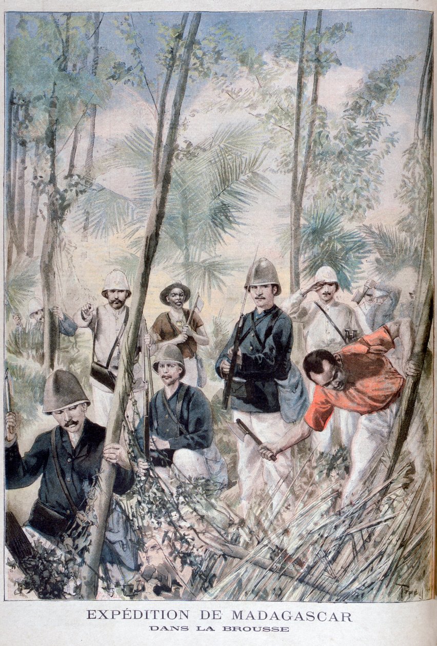 بعثة مدغشقر ، 1895 بواسطة أوزوالدو توفاني