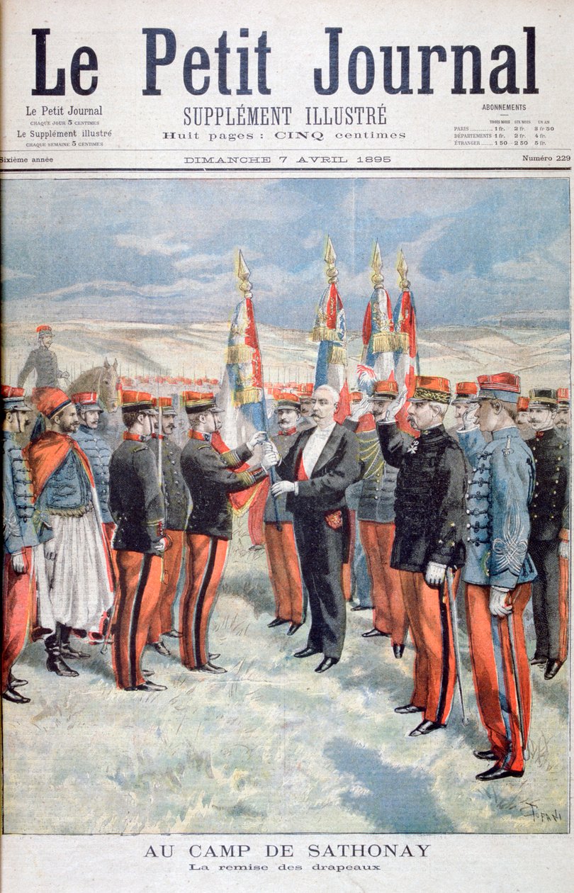 عرض الألوان ، Sathonay-Camp ، 1895 بواسطة أوزوالدو توفاني