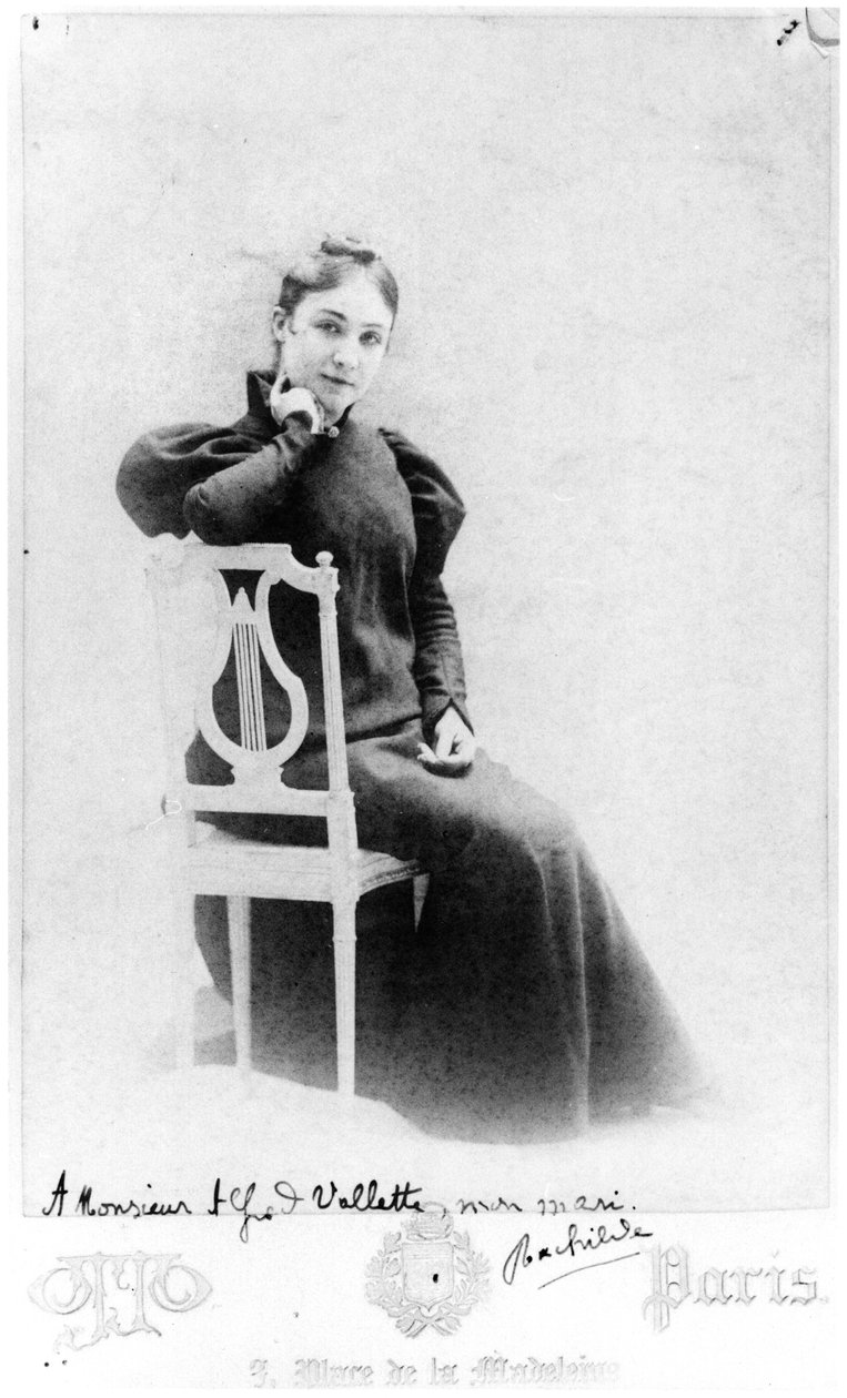 صورة راشيلدا (1860-1953) بواسطة اوتو ستوديو