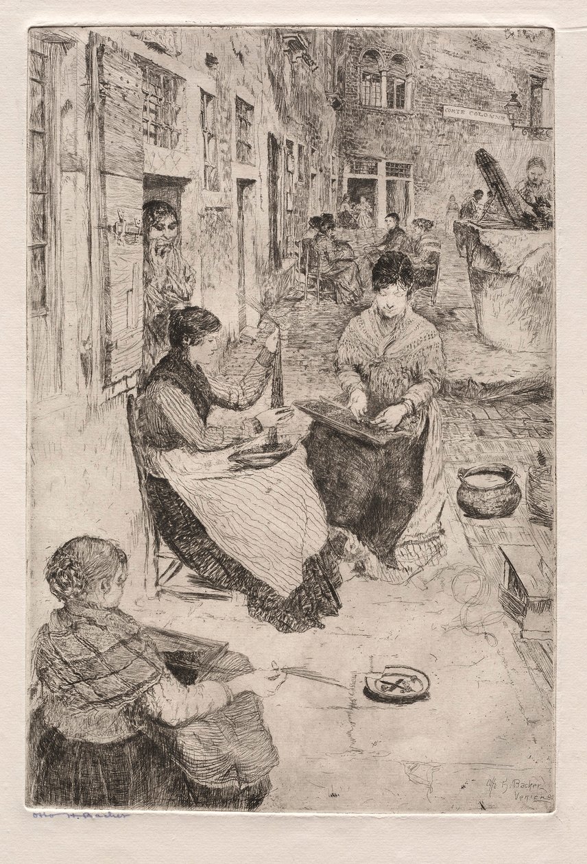 نقوش البندقية: Stringers ، 1882. بواسطة أوتو هـ