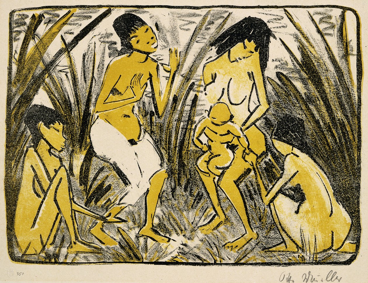 اكتشاف موسى 1920 بواسطة أوتو مولر