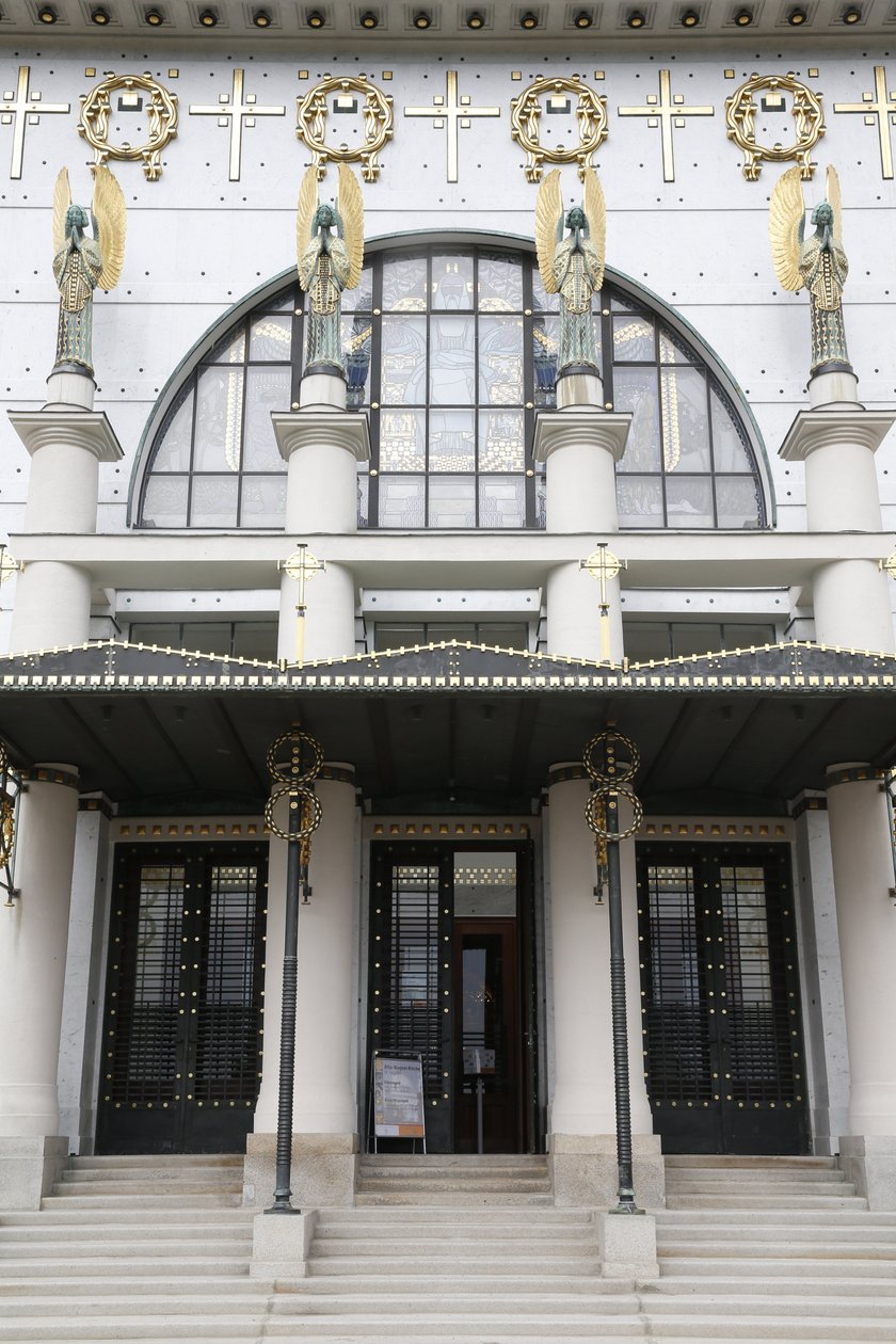 كنيسة Am Steinhof (كنيسة Leopld) التي صممها Otto Wagner ، فيينا ، النمسا (صورة) بواسطة أوتو واجنر