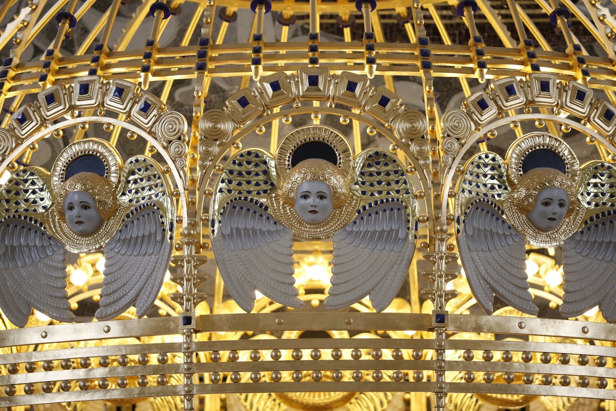 كنيسة Angel Am Steinhof (كنيسة Leopold) ، فيينا ، النمسا (صورة) بواسطة أوتو واجنر