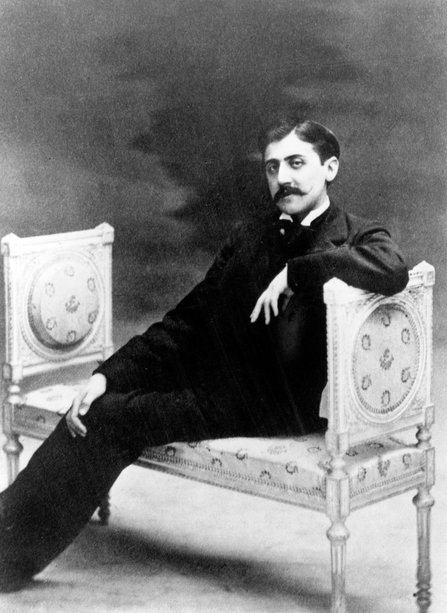 الكاتب الفرنسي مارسيل بروست (1871-1922) ج. 1895 ، تصوير أوتو فيجنر (صورة b / w) بواسطة أوتو فيجنر
