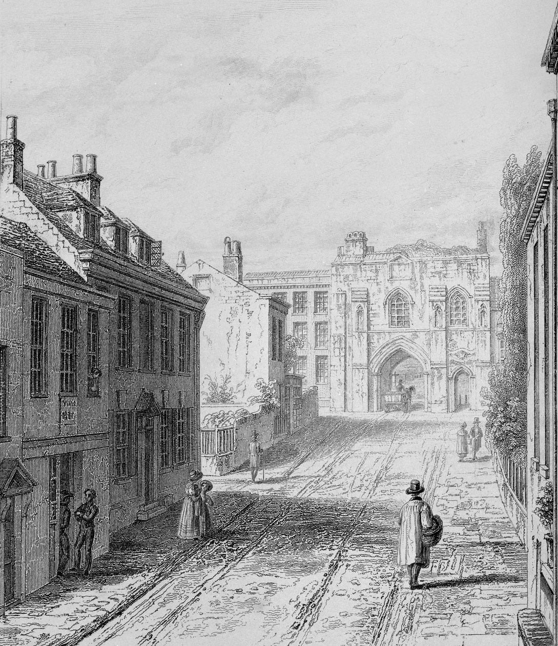 ويست جيت وينشستر تطل على الغرب ، c.1830 بواسطة أوين براون كارتر