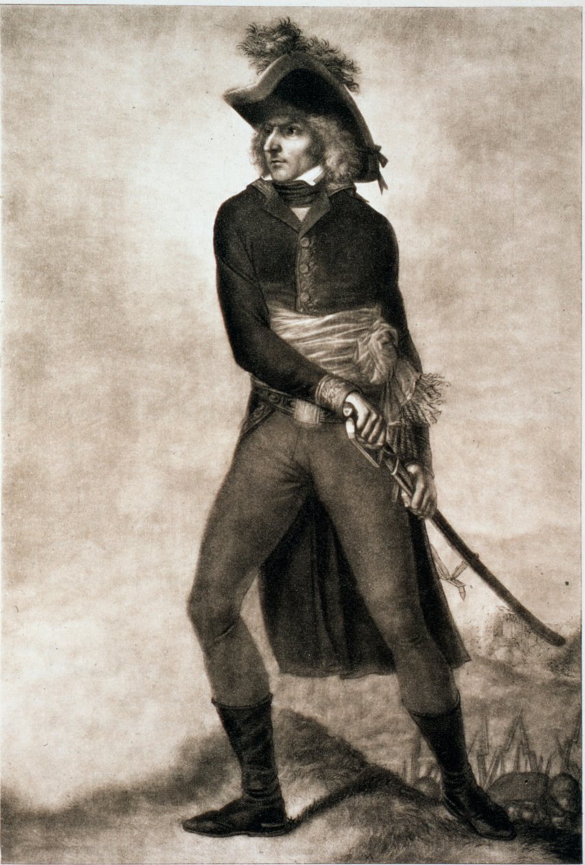 كارل الرابع عشر يوهان من السويد ، عندما كان مشيرًا لفرنسا ، c1804-c1810 بواسطة مزيج مساء