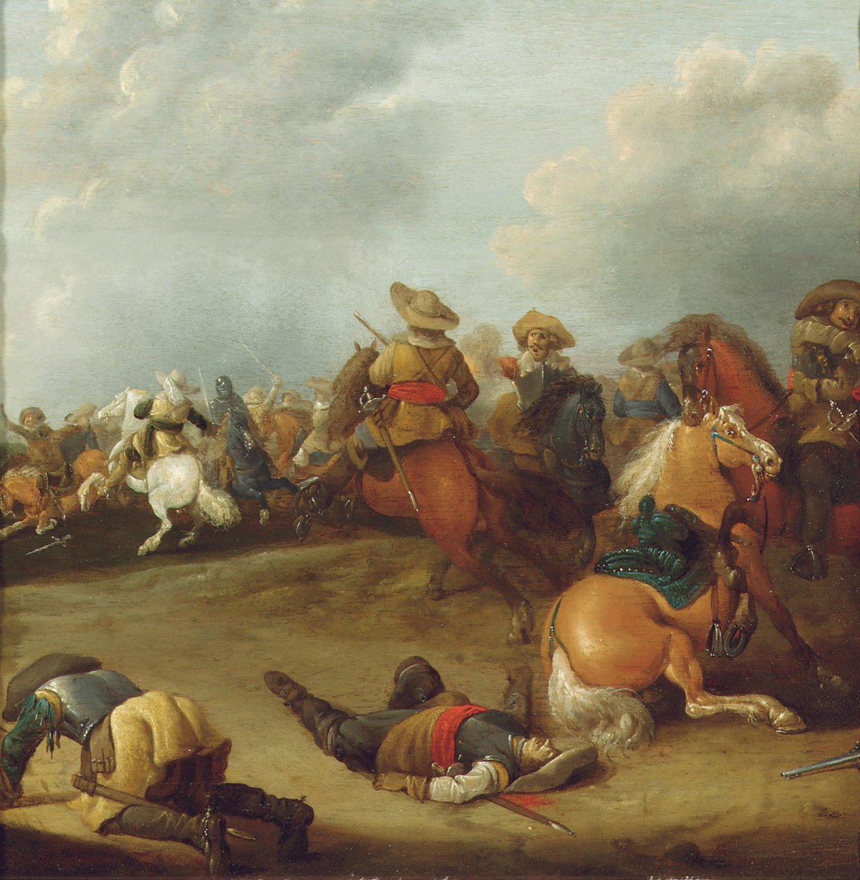 معركة سلاح الفرسان بواسطة Palamedes Palamedesz