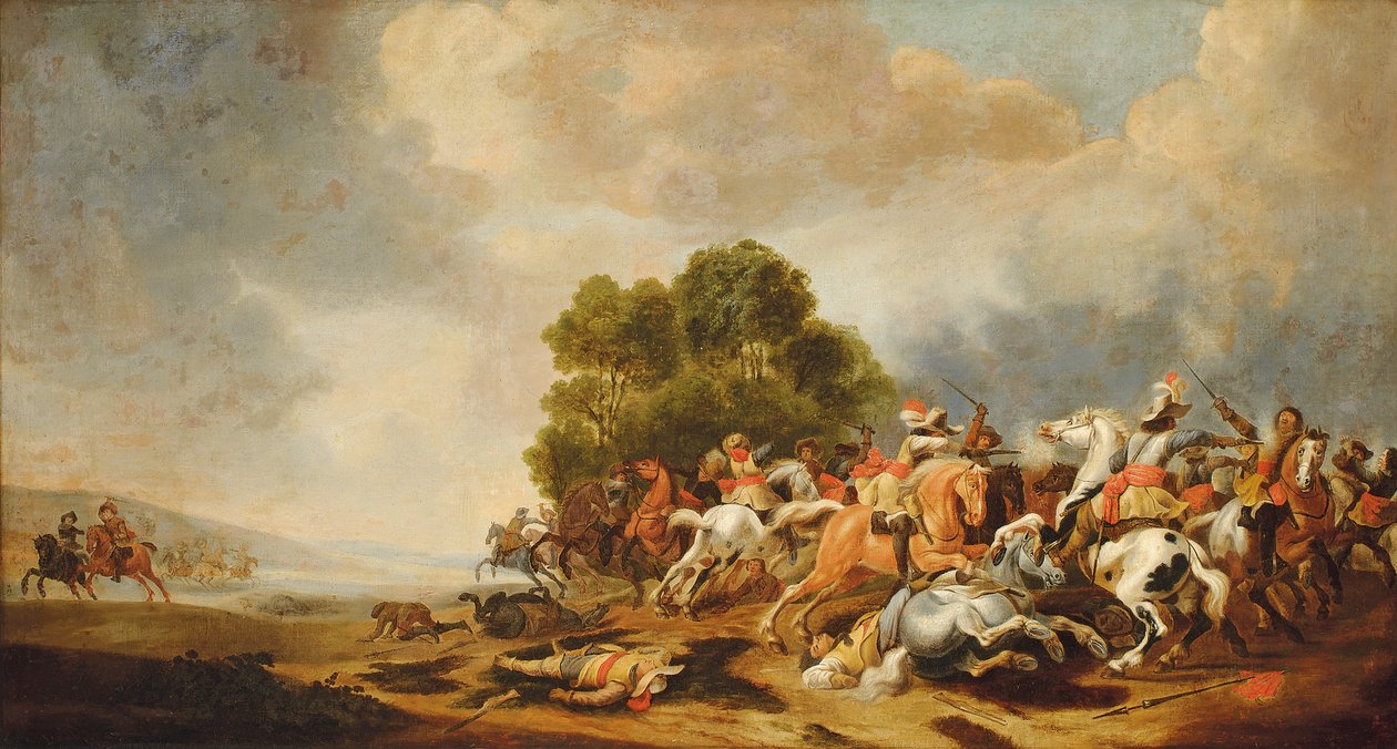 مناوشات سلاح الفرسان بواسطة Palamedes Palamedesz