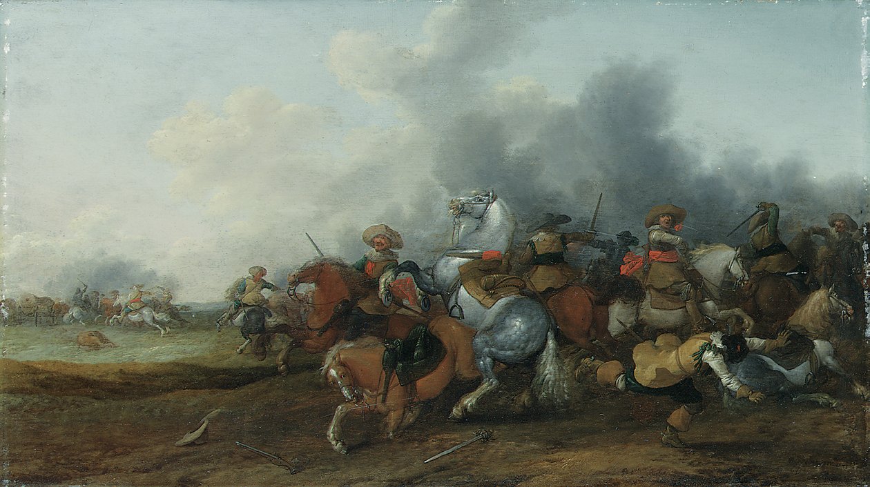 مناوشات سلاح الفرسان ، 1632 بواسطة Palamedes Palamedesz