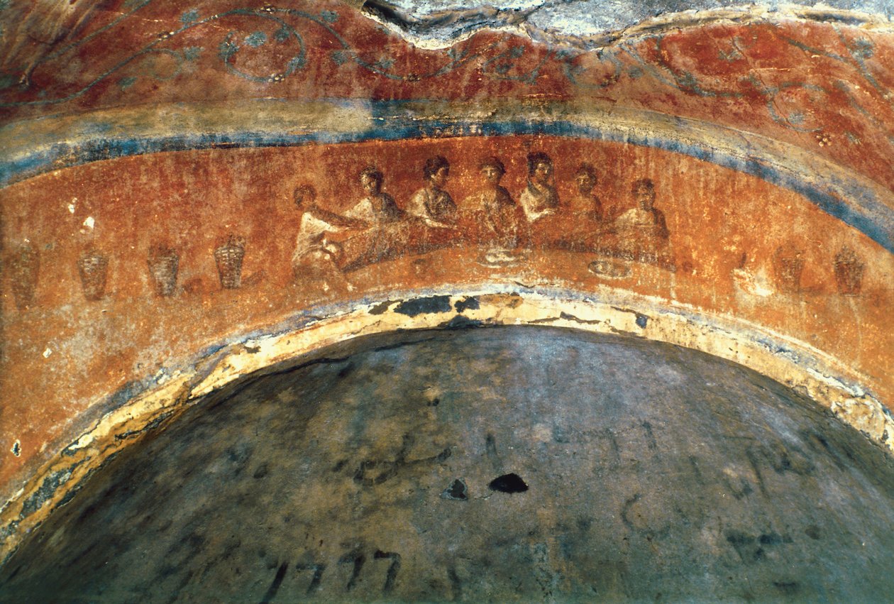 The Eucharist (fresco) بواسطة باليو كريستيان