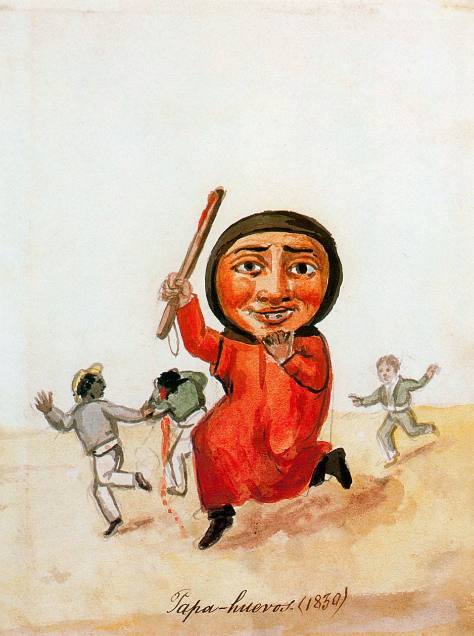 لوحة مائية من بانشو فييرو (ليما ، 1807 - ليما ، 1879) بواسطة بانشو فييرو