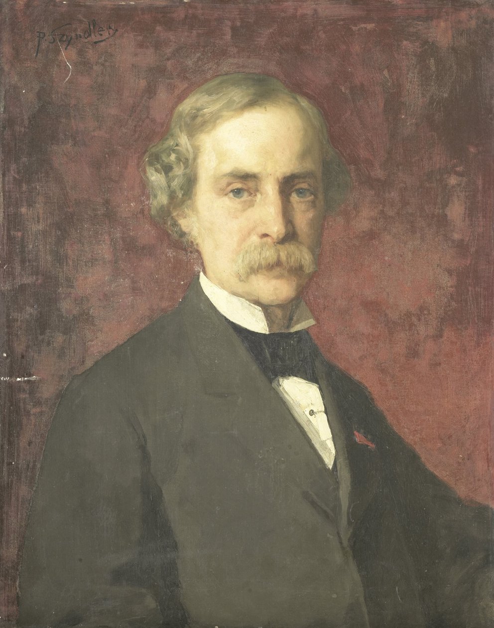 يوهان فيلهلم كايزر (1813-1900). فنان جرافيك ، مدير مدرسة الحفر ومتحف ريجكس بواسطة بانتاليون زيندلر