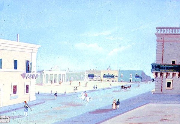 ساحة سانت جورج ، فاليتا ، مالطا بواسطة باولو أندريا دينجليس