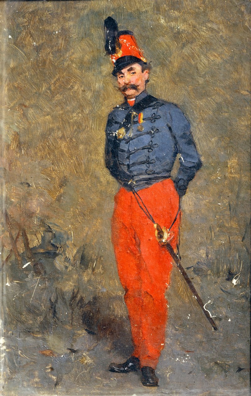 Portrait of Luigi Comastri (oil on canvas) بواسطة باولو Bedini