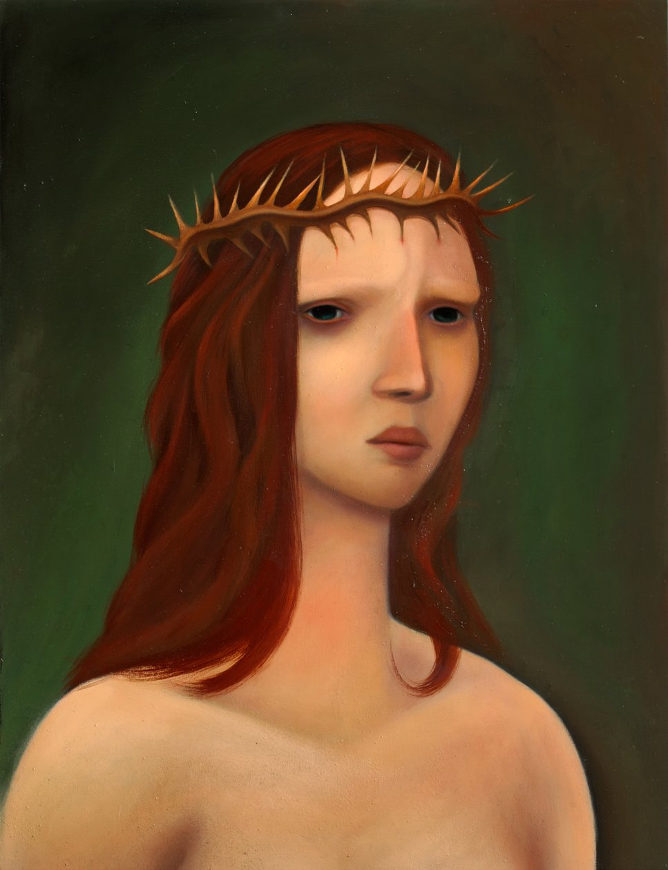 Ecce Homo، 2023 (زيت على لوح خشبي) بواسطة 