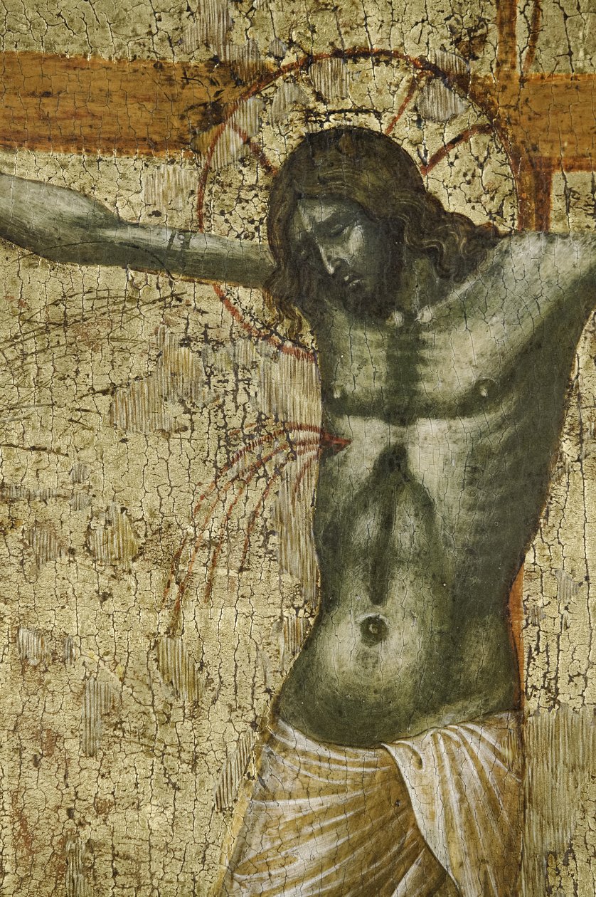 المسيح ، التفاصيل من 1630100 Polyptych من صلب المسيح مع القديسين بواسطة باولو فينيزيانو