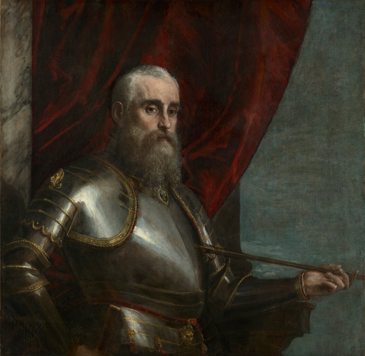 صورة Agostino Barbarigo بعد حوالي 1571. بواسطة باولو فيرونيز