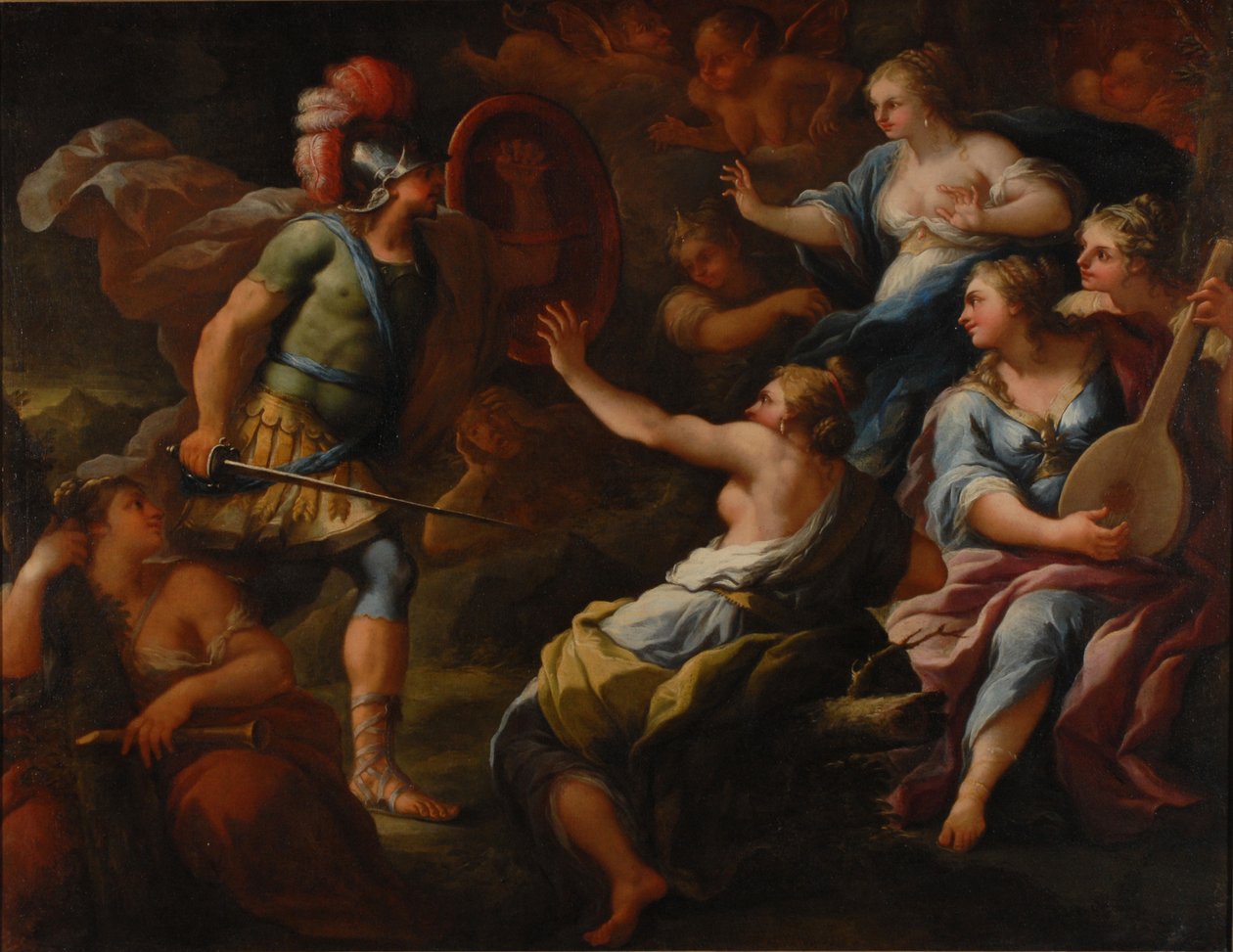 اكتشف أخيل من قبل Ulysses بين بنات Lycomedes في Skyros بواسطة باولو دي ماتيس