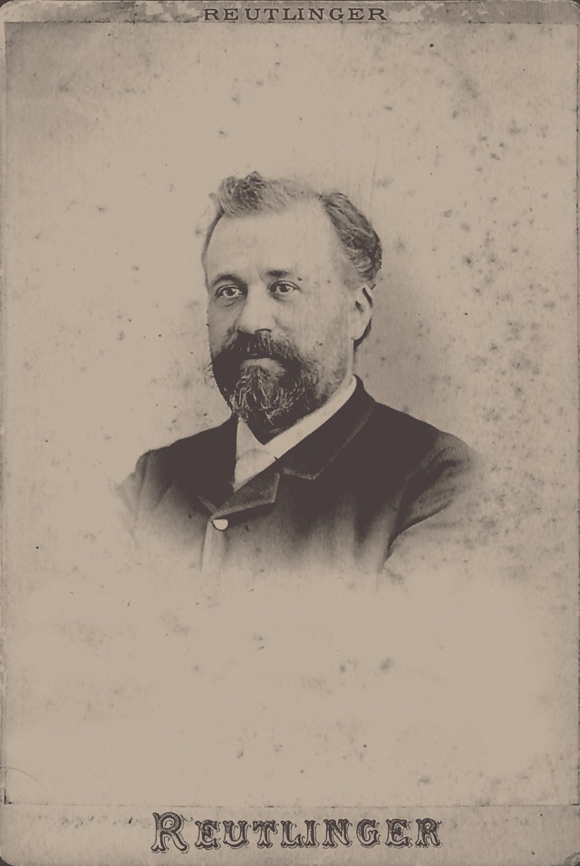 صورة للمؤلف الموسيقي هنري ماريشال 1842-1924 ، 1893. بواسطة باريس. استوديو الصور Reutlinger