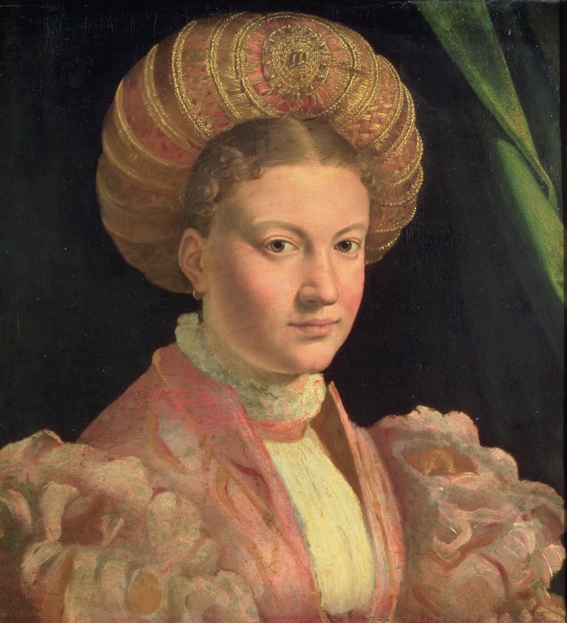 صورة لامرأة شابة ، ربما الكونتيسة جوزاديني ، c.1530 (لوحة) بواسطة بارميجيانينو