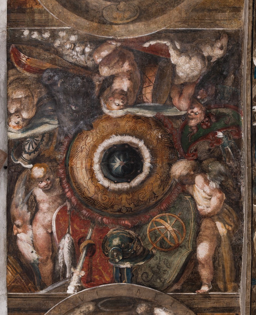 Putti ، التفاصيل ، حوالي 1523 (في الهواء الطلق) بواسطة بارميجيانينو