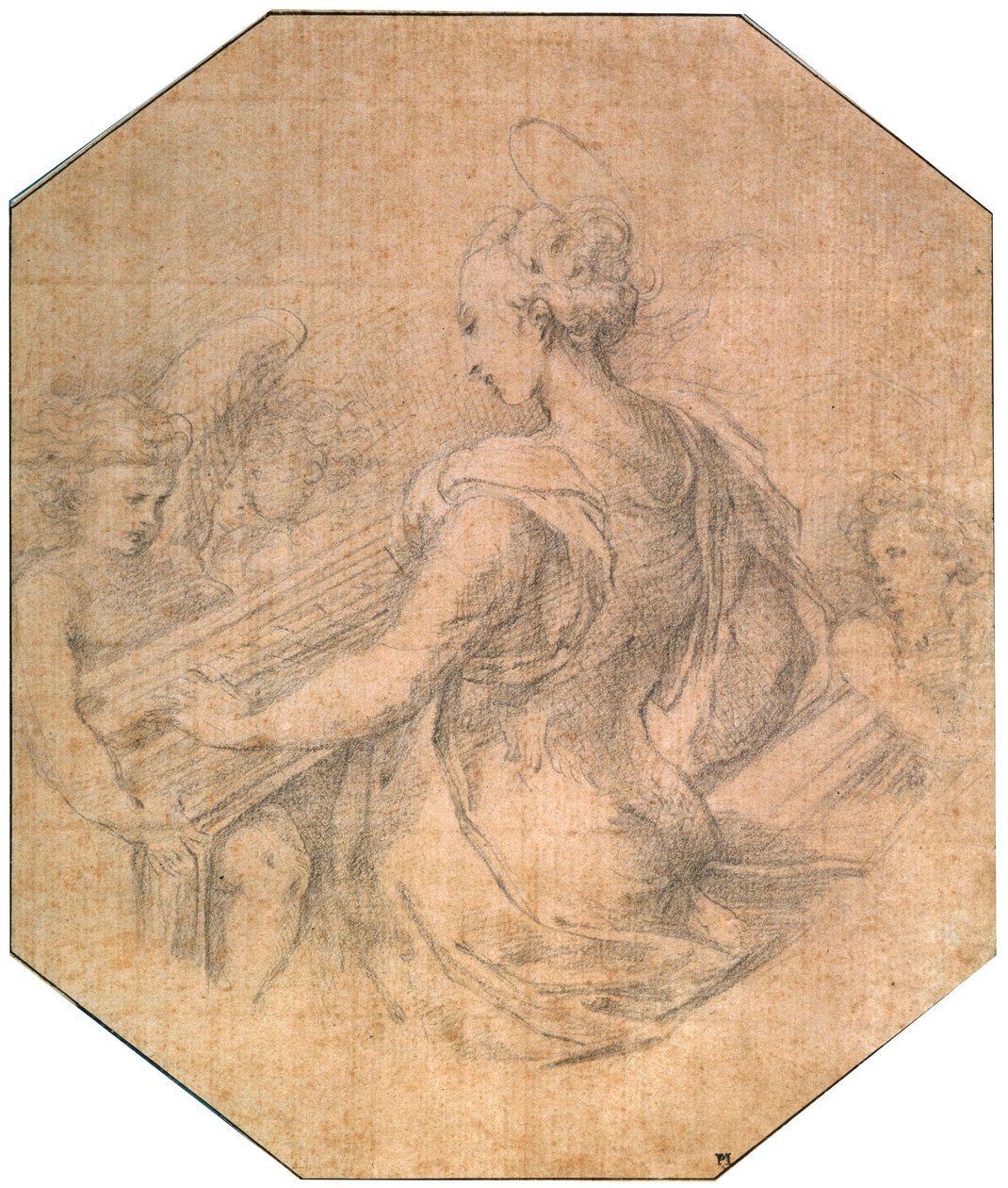 سانت سيسيليا ، c1527-1530 بواسطة بارميجيانينو