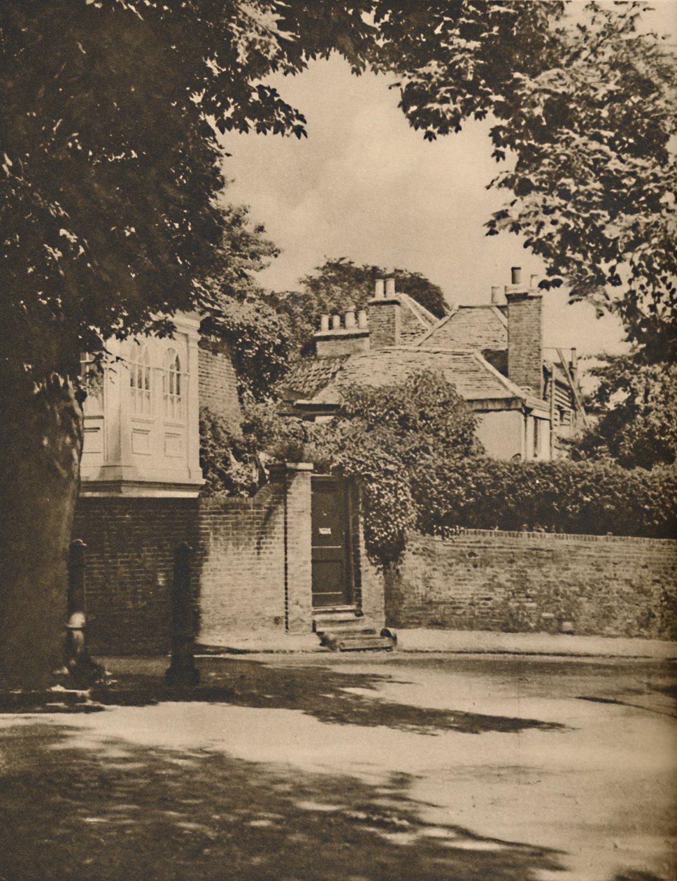 ضوء الشمس والظل في طريق Highgate المتعرج ، c1935. بواسطة باترسون