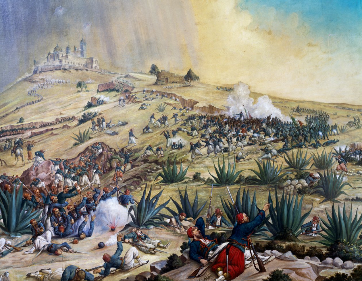 Battle of Puebla, May 5 بواسطة باتريسيو راموس أورتيجا