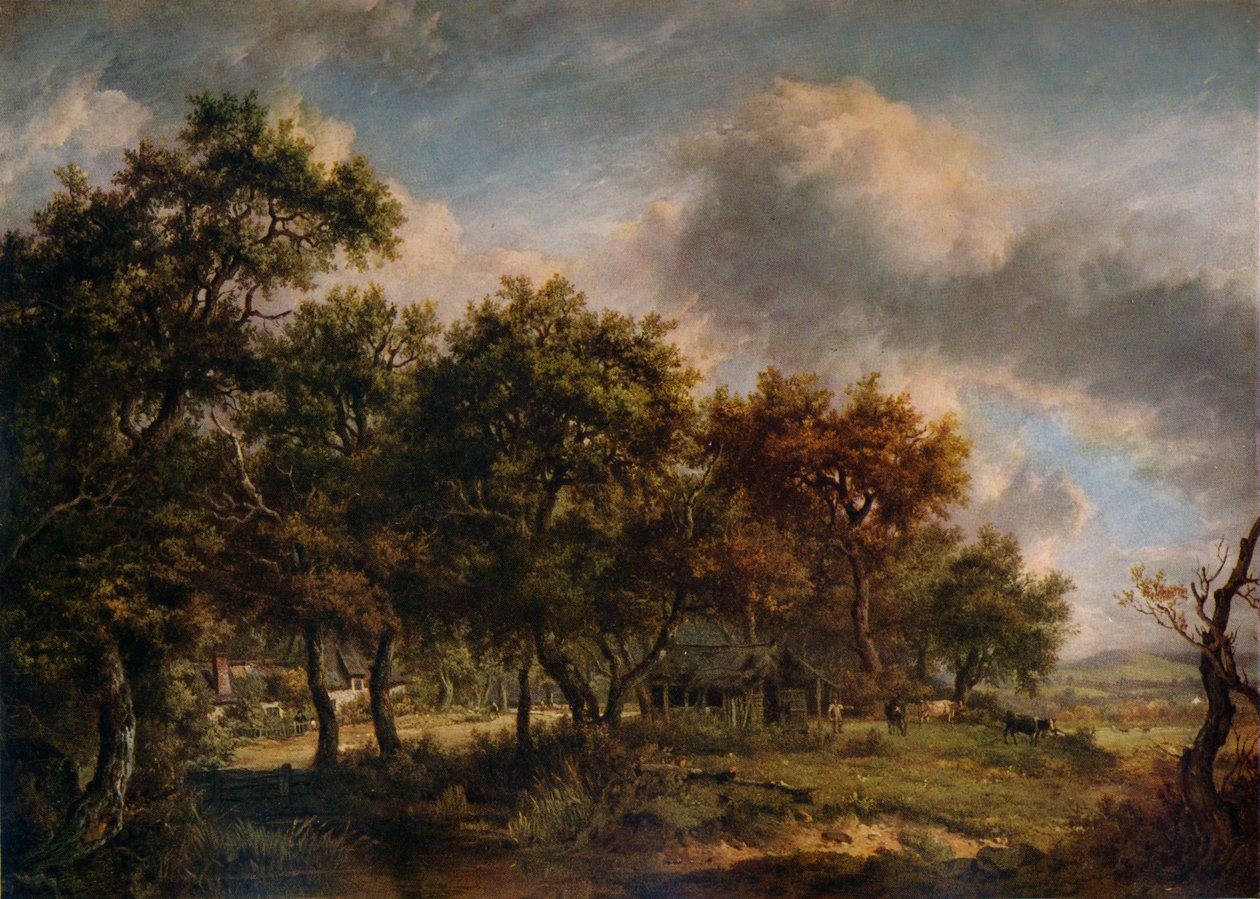 كوخ وودمانز ، 1820 بواسطة باتريك ناسميث