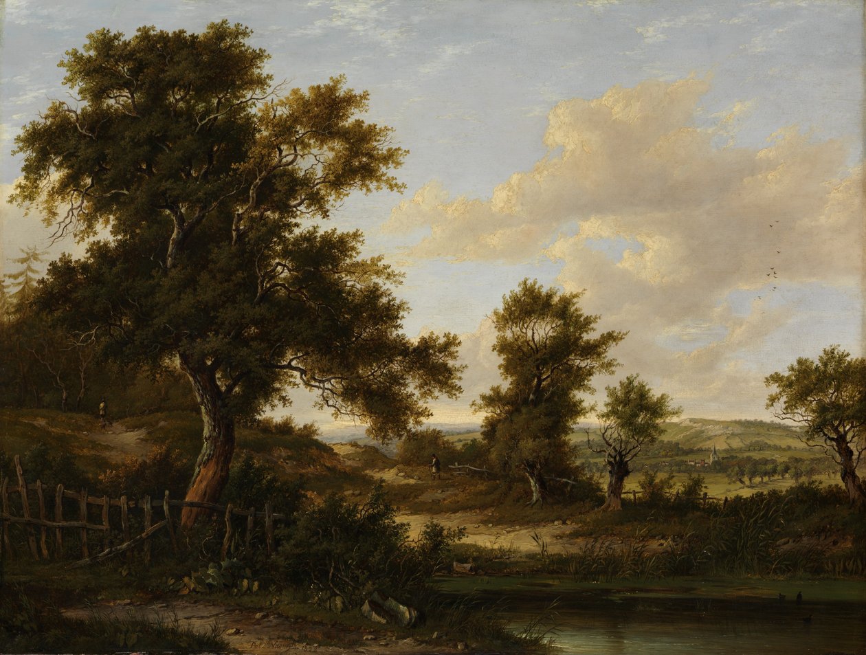 بالقرب من Penshurst ، كينت ، 1828. بواسطة باتريك ناسميث