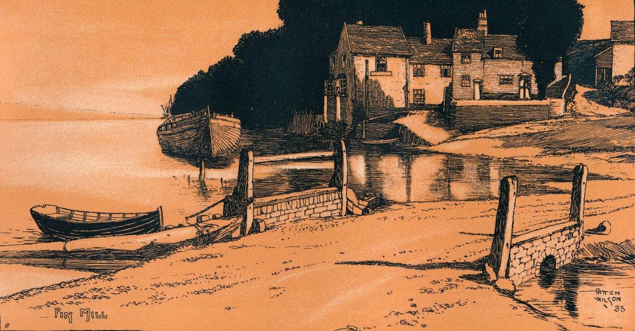 مطحنة الدبوس ، 1895 بواسطة باتن ويلسون